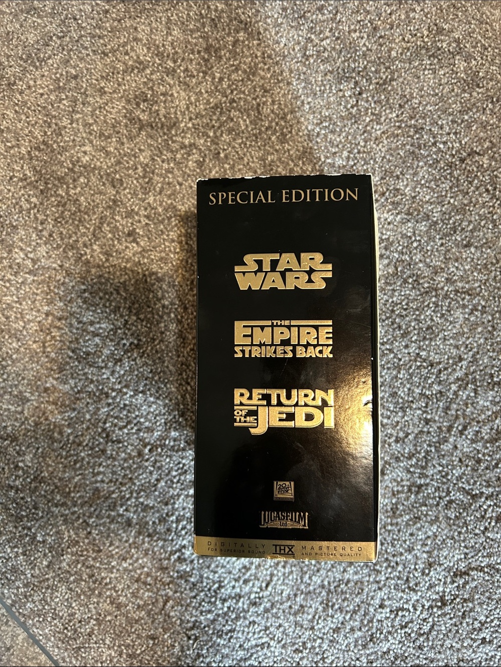 Star Wars Black and Gold Trilogy Collectible Set